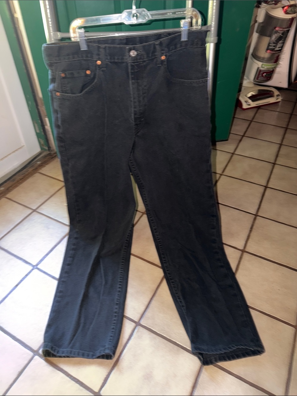 Levi’s 550 Dress Black Denim Jeans Men’s 38 x 32